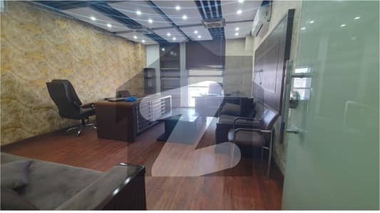 Fully Furnished Office Brand New Office Area 750 Square Feet Available For Rent In Main Boulevard Road Gulberg 3 Lahore