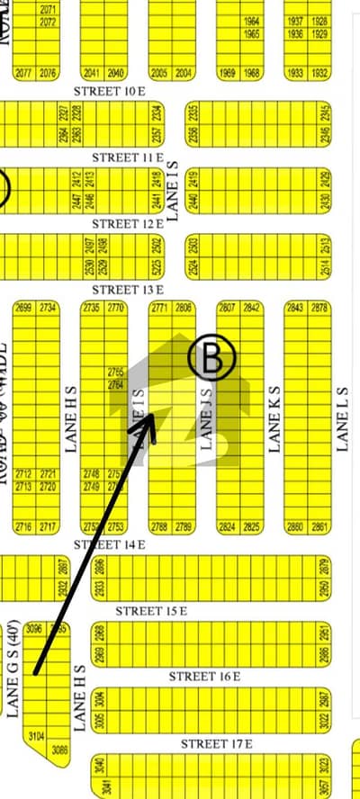 Ideal plot for sale in dck