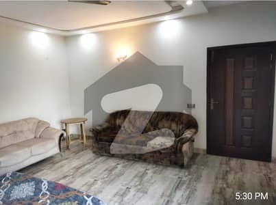 1 Bedroom With Attach Bathroom TV Lounge Kitchen Shearing Marble Floor Car Parking.   Fully Furnished Room Available For Rent