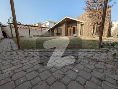 Plot Rate Chance Deal Single Storey West Open 1000 Yards Maintained Bungalow For Sale Dha Phase 6 Near Khe Shahbaz Hilal Park