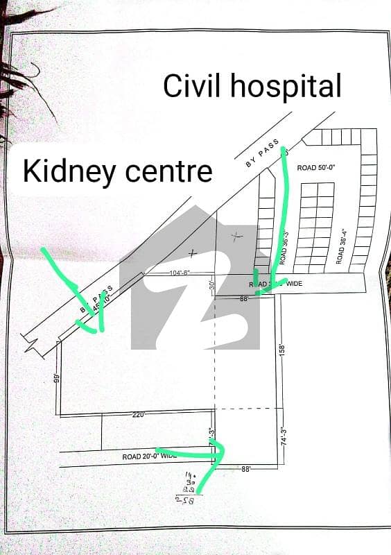 12.5 Kanal commercial plot 12.5 Kanal commercial plot