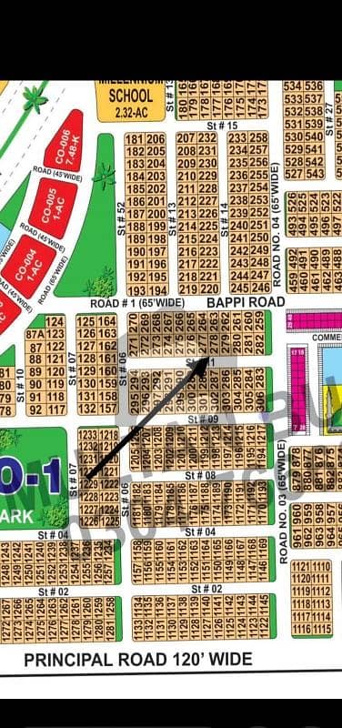 DHA Multan Sector O 1 Kanal Residential Plot Near To Park, Masjid And Commercial.