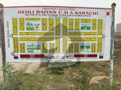 Dehli Raiyan Society, 30ft Road Westopen Plot