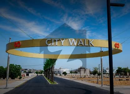 5 Marla Commercial Plot In 1st Row In City Walk Best Location For Investment And For Brandl Rental Income