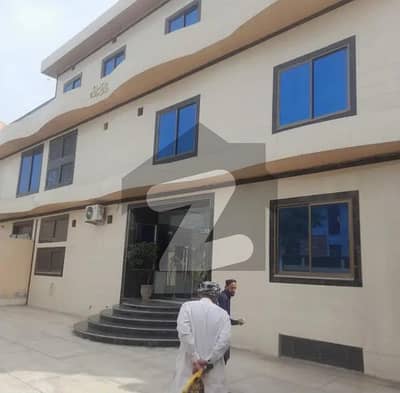 2 Kanal Triple Storey Corner Commercial Building For Rent - 16 KW Soller System With Green Meter Available