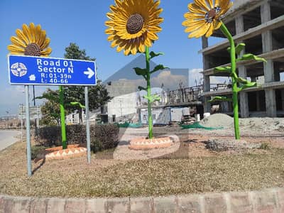 10 Marla Boulevard Plot For Sale In Sector N, Bahria Enclave Islamabad Road 1 | P. U Paid
