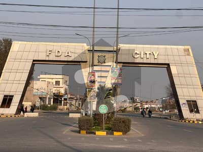 20 Marla Plot For Sale A1 Block FDA City