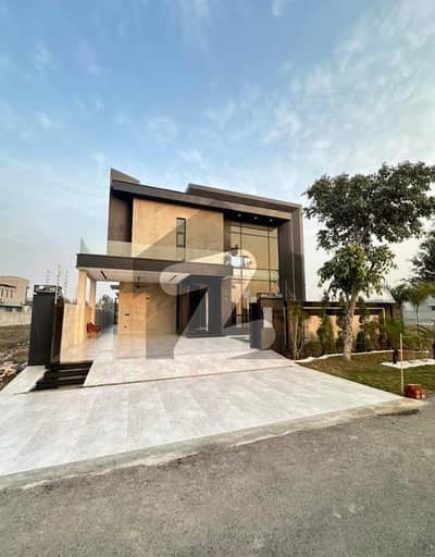 1 Kanal Top Quality Build Luxurious Beautiful Modern Design Villa With Basement For Sale In DHA Lahore Phase 8 Near Park & Masjid