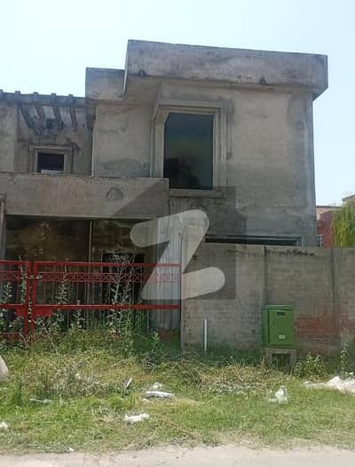 Corner Grey Structure House For Sale