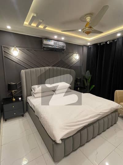 Two Bed Furnished Apartment Available For Rent In Quaid Block Bahria Town Lahore