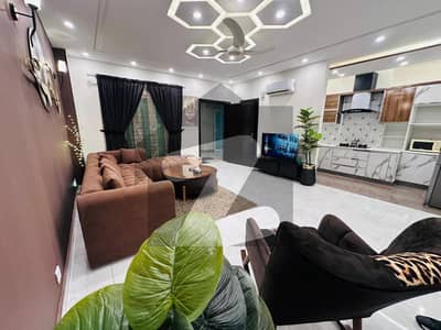 2 Bed Fully Furnished Flat Is For Rent In Phase 8 DHA Lahore