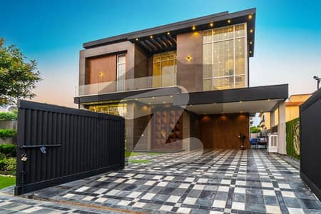 One Kanal Brand New Luxury Ultra-Modern Design Most Beautiful Bungalow For Sale At Prime Location Of DHA Lahore Near To Park & Commercial Market