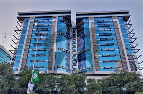 OFFICE FOR RENT FORTUNE CENTRE  1000 sq. ft 3 Rooms / kitchen / Reserved Parking / 3 lifts Shahrah-e-Faisal Karachi