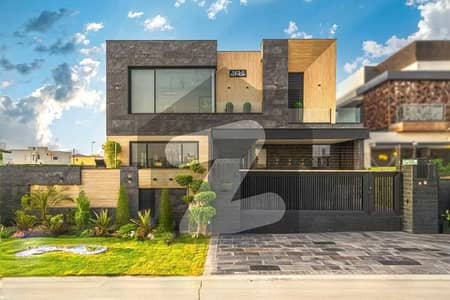 1 Kanal Top Quality Build Luxurious Beautiful Modern Design Villa With Basement & Top Roof For Sale In DHA Lahore Phase 5 Prime Location