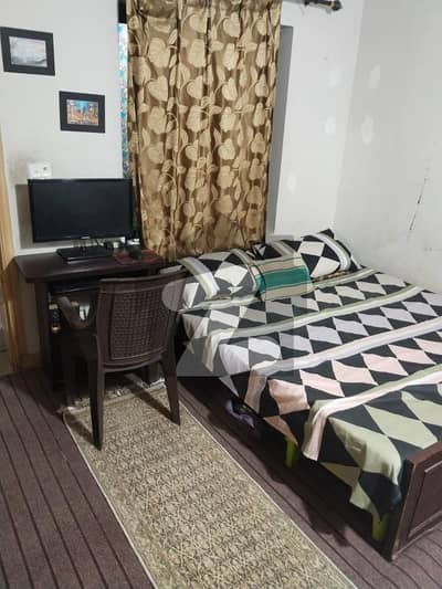 Vip Furnished Room Available In G11/2 on Upper Portion For Ladies Only