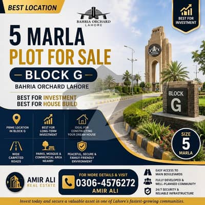 5 Marla All dues clear plot for sale