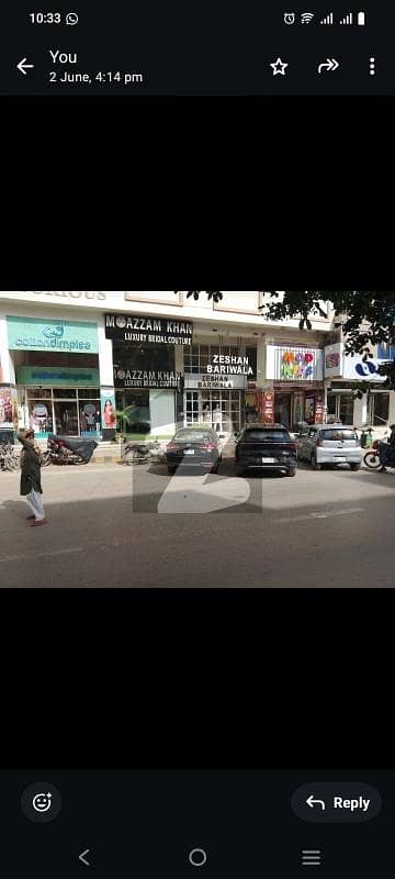 طارق روڈ کراچی میں 4 مرلہ Studio دکان 6.5 لاکھ میں کرایہ پر دستیاب ہے۔