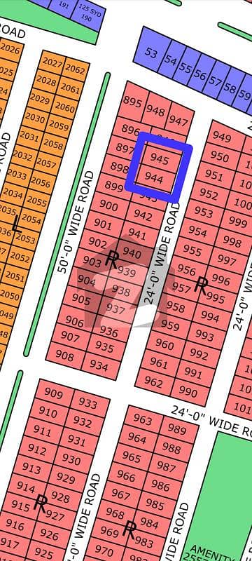 R-945, 120 Sq Yard, GOLD Block
