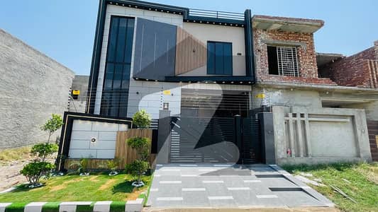 5 Marla 1.5 Story Park Facing Ultra Modern Design House