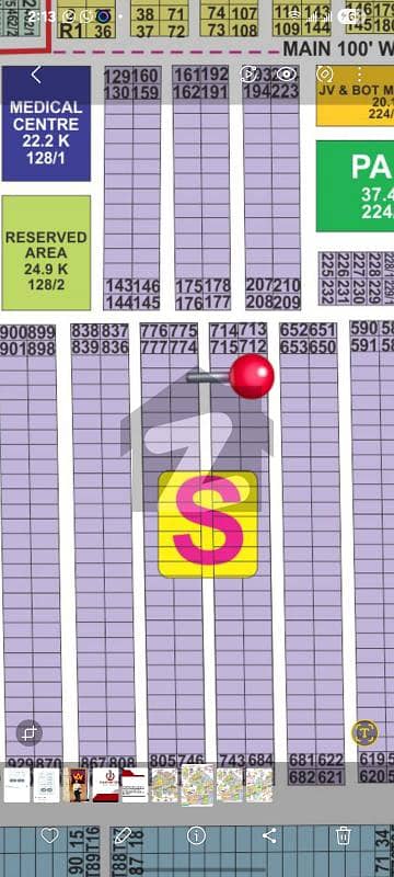 1 kanal Plot For Sale At DHA Phase 7 Sector S