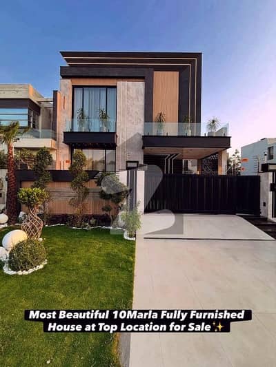 10 MARLA MODERN LUXURY BUNGALOW SEMI FURNISHED HOUSE NEAR TO MACDONALD'S DHA PHASE 7 Y BLOCK YOUR DREAM ADDRESS