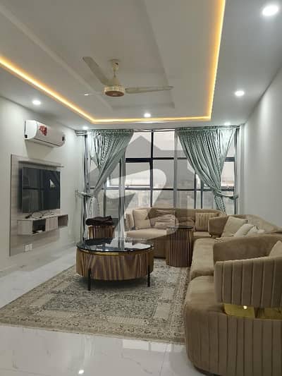 1 bed Apartment fully furnished available for rent in rezinable price and prime location