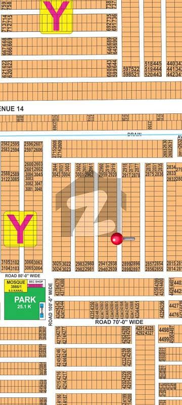 1 kanal Plot For Sale Super Hot Deal At DHA Phase 7 Sector Y
