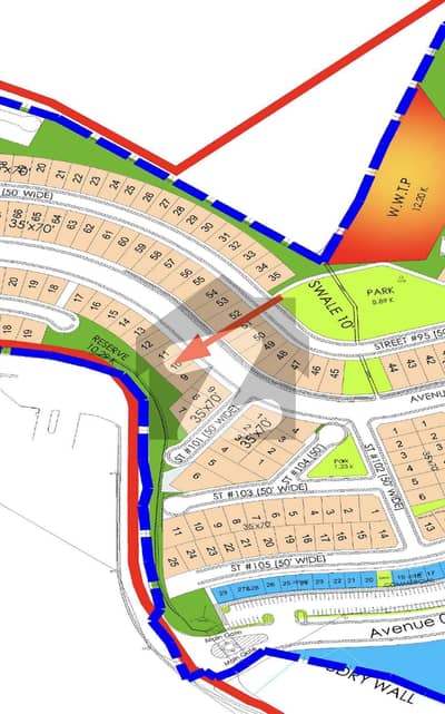 10 Marla Residential Plot Ideally Situated In DHA Phase 3 - Block B