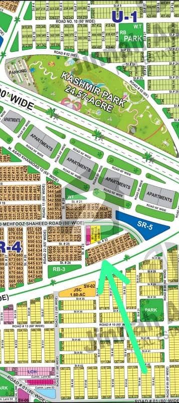 DHA Multan Good Location Plot For Sale