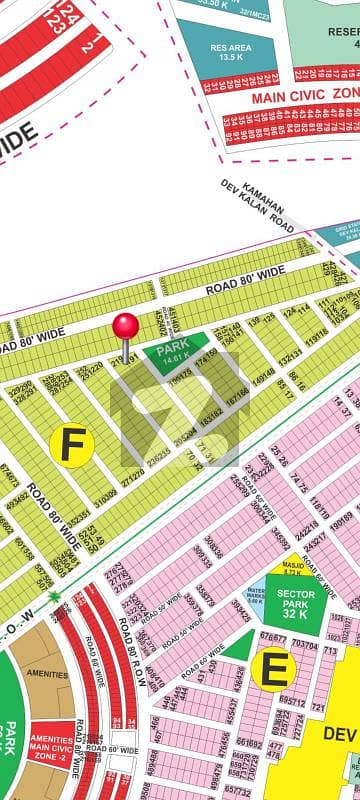 1 kanal Plot For Sale At DHA Phase 9 Prism Prime loc