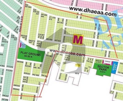 1 Kanal Prime Location Plot For Sale in DHA Phase 9 Prism Block M