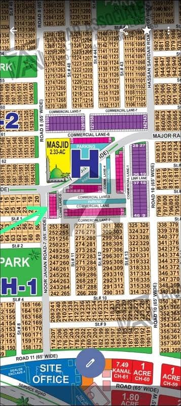 DHA Multan Good Location Plot For Sale