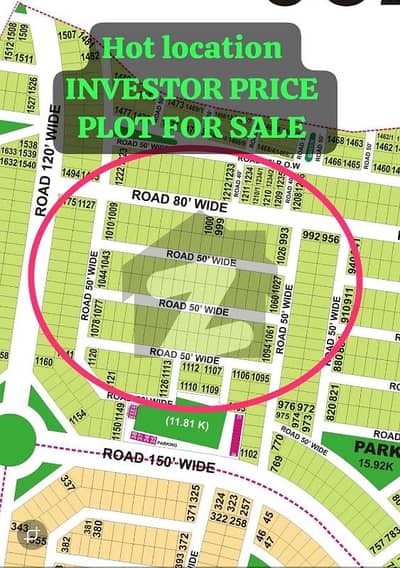 INVESTOR PRICE HOT LOCATION PLOT FOR SALE