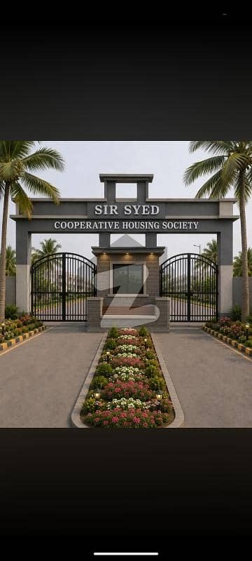 120 sqyd vip location plot Sir Syed co-op housing society direct owner