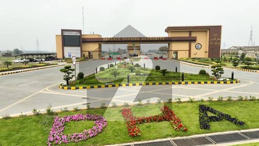 10 Marla Park Facing Plot For Sale In DHA Gujranwala Sector Q3 Near ARY Laguna