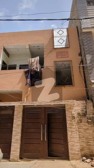 120 SQ yards ground + 1 and half portion on second floor