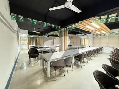 G-10 Ready To Move 5,000 Sq ft Fully Furnished Office Space Parking ,Tiles, AC, Ceiling Etc For Rent