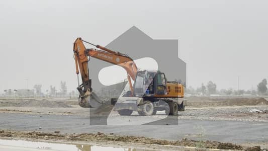 Carpet Road, On Ground 10 Marla Possession Plot Access to Chenab 200ft Road, Jinnah Sector, LDA City