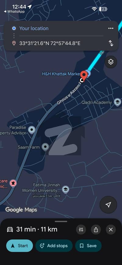 3 MARLA PLOT FOR SALE RANYAL SE THORA DOOR