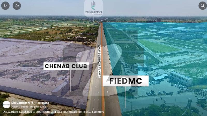 Hot Deal5 Marla Plot 48 Installments in Din Gardens Hot Deal5 Marla Plot 48 Installments in Din Gardens