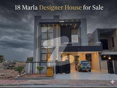 18 marla Brand new Designer house in Overseas sector