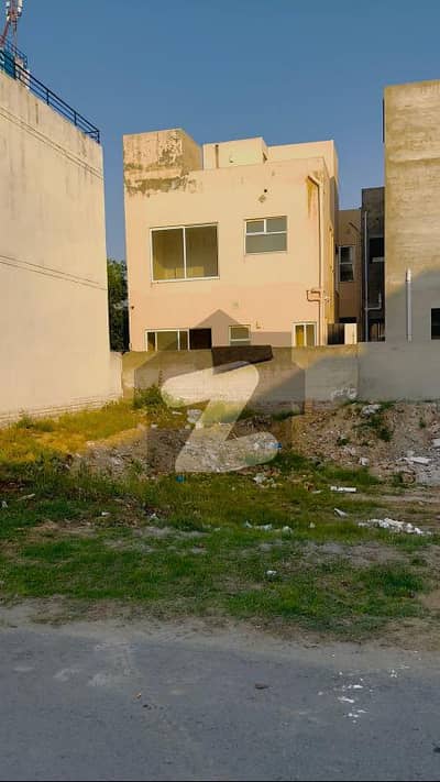 5 Marla Super Hot Location Facing Park Plot For Sale In Phase 9 Town DHA Lahore