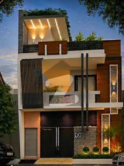 Modern 120 Sq. Yd. Luxury House