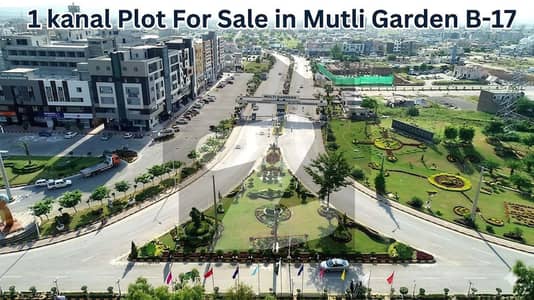 1 Kanal Executive Plot In Multi Gardens B-17 Block B