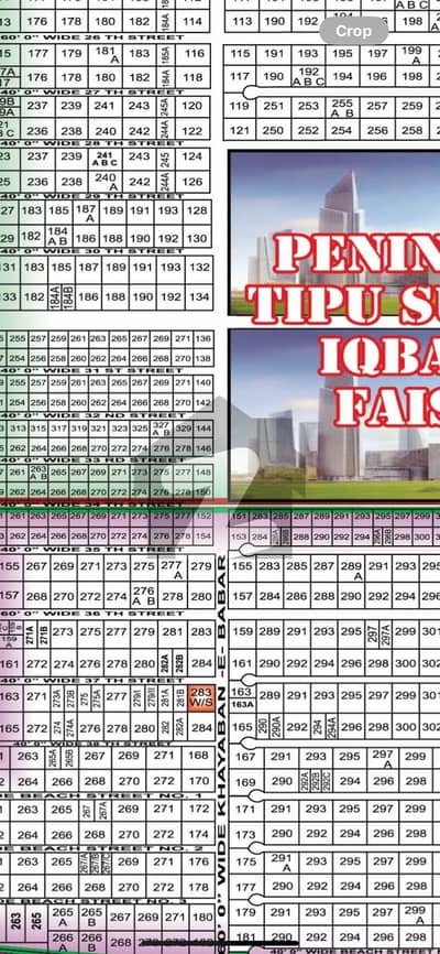 500 yards ot for sale at one of the most prestigious location of dha phase 8