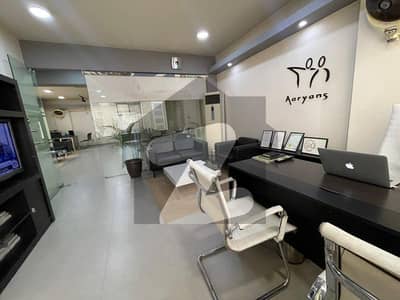 FULL FLOOR FULLY FURNISHED OFFICE FOR RENT IN BUKHARI COMMERCIAL, DHA PHASE 6