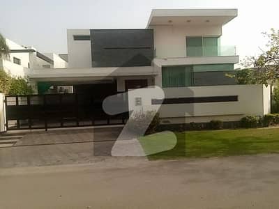 CORNER FULL BASEMENT 21.5 MARLA ELEGANT AND FULLY MAINTAINED SUPER HOT LOCATED BUNGALOW WITH 7958 SQFR COVERED AREA IS AVAILABLE IN THE BEST BLOCK OF DHA PHASE 5 LAHORE.