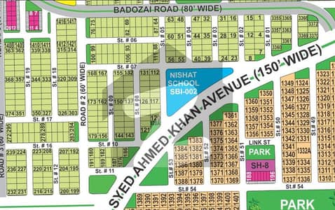 10 MARLA PLOT FOR SALE SECTOR B1 IN DHA MULTAN PHASE 1.