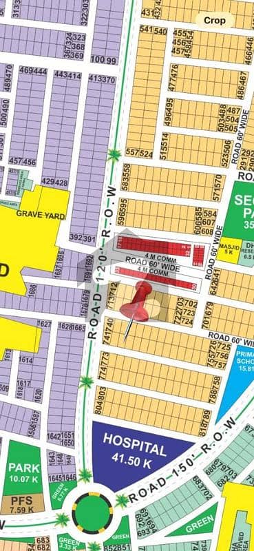 DHA Phase 9 Prism Sector G 1 Kanal Plot Hot Deal For Sale