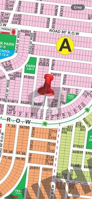 DHA Phase 9 Prism Sector A Kanal Plot No DP No Poul Crone Also Supe Hot Plot Prime Loc